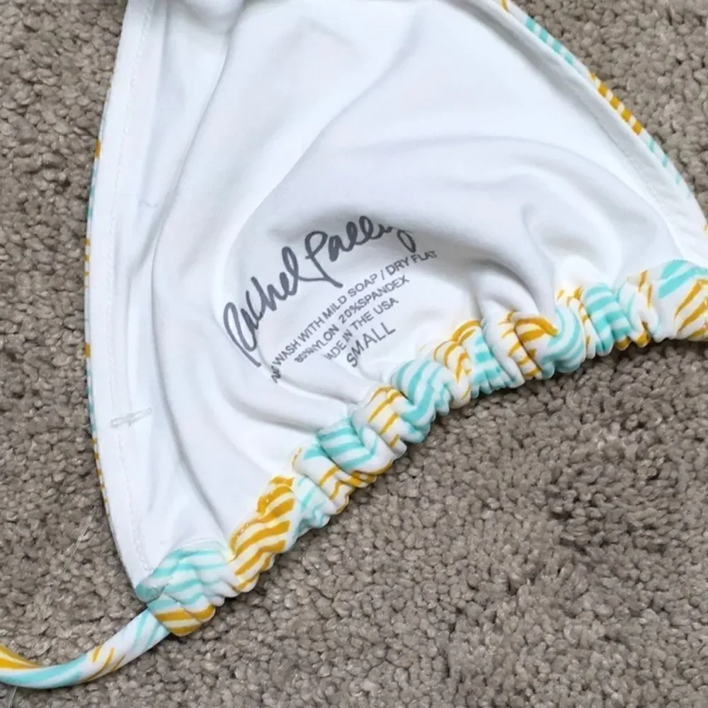 Rachel Pally sliding triangle Bikini Top. New